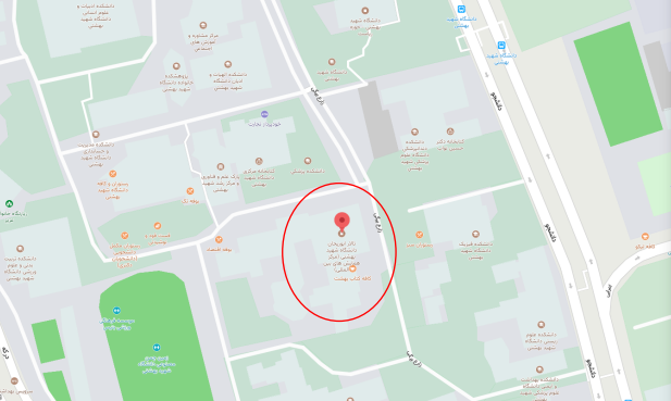 مسیرهای ارتباطی مرکز همایش های بین المللی دانشگاه شهید بهشتی